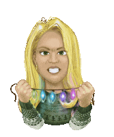 Angry New Year Sticker