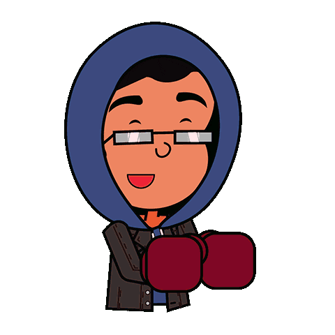 Cartoon Box Sticker