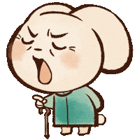 Scolding Chinese Zodiac Sticker by Sticky Brain Studios