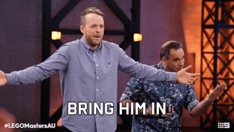 Channel 9 Fun GIF by LEGO Masters Australia