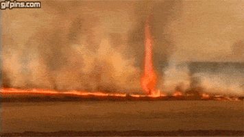 fire tornado GIF