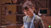 Nervous Fanning Face GIF by Junior MasterChef Australia