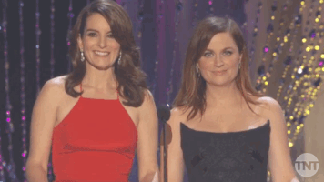 TNTDrama amy poehler tina fey tnt award show GIF