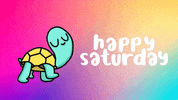 Happy Saturday GIF by Digital Pratik