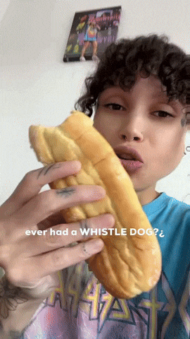 tinywiings aw whistledog hotdog glizzy lmao tinywiings tinywings tinymood ever had a whistle dog GIF