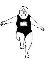 Run Running Sticker by yu-san