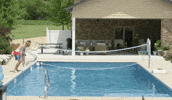 drinkdadwater water pool guy dad GIF