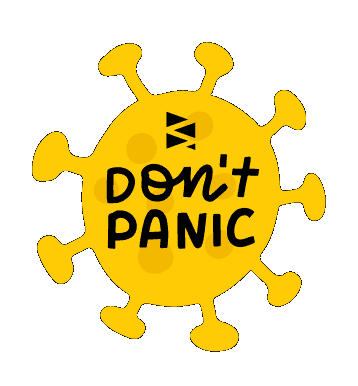 Dont Panic Sticker by Sisense creative