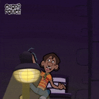 Shock Help GIF by Chhota Bheem