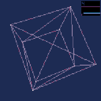 chiptune 3d cube wireframe pico8 GIF