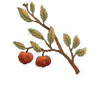 Apple Pie Falling Sticker