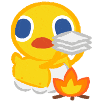 Stare Burn Sticker