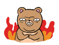 Bad Boy Fire Sticker