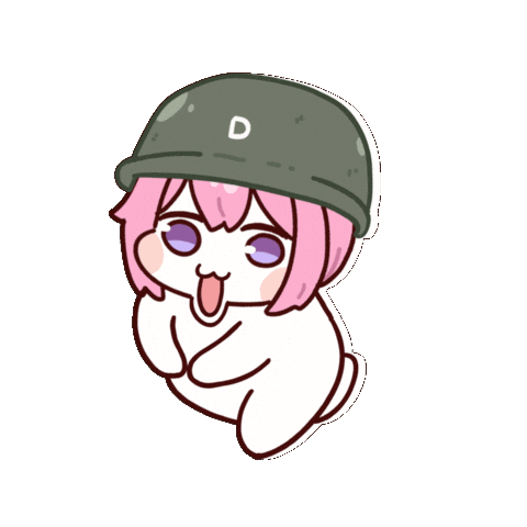 Doro Alien Cat Sticker