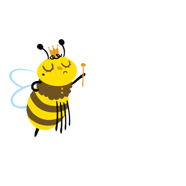 Queen Bee Magic Sticker by Macmillan Kids