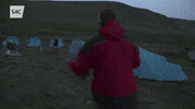 bore camping GIF by S4C