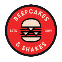 Burger Milkshake Sticker by Beefcakes and Shakes