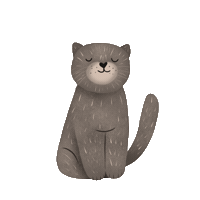 laurasotomiranda cat caturday lausoto laudraws Sticker