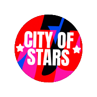 istarpty pty city of stars cityofstars istarpty Sticker