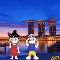 Marina Bay Singapore GIF by Zhotcita