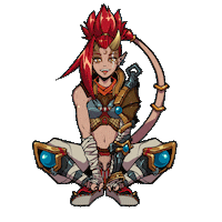 Ash Paladins Sticker by HiRezStudios