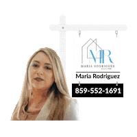 Maria Rodriguez Sticker by Maria Rodriguez - Real Estate Agent