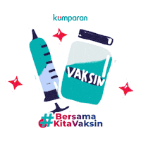 kumparancom vaksin kumparan vaksin covid-19 vaksinesia Sticker