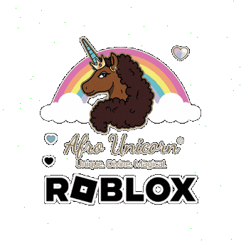 Rainbow Sticker by Afro Unicorn