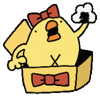 Bird No Sticker by ぴょろりんちょ（ひよこ人間ぴよ）