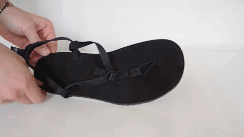 travel sandals GIF