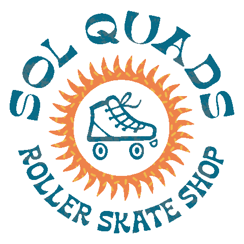 SolQuads giphyupload roller derby rollerskate skate shop Sticker