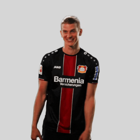 funny face laughing GIF by Bayer 04 Leverkusen