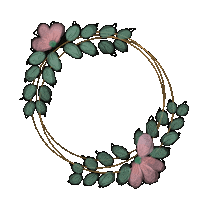 sanne69 pink flower flowers gold Sticker