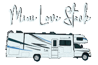 shopdandy road trip rv danielle dandy Sticker
