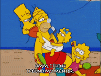 enjoying homer simpson GIF