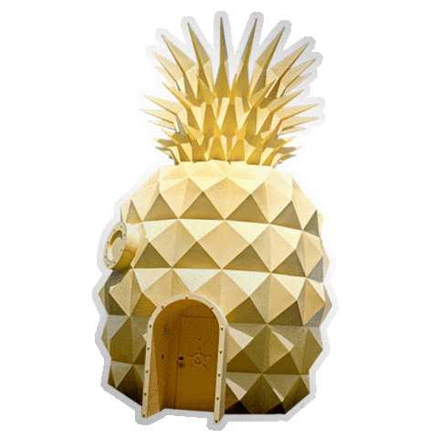 nickelodeonhotels nickelodeon spongebob pineapple spongebobsquarepants Sticker