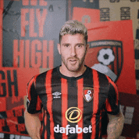 Happy Football GIF by AFC Bournemouth