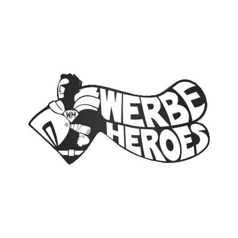 WerbeHeroes giphyupload giphystrobetesting neon agency Sticker