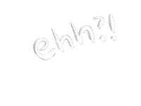 Huh Sticker