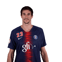 viran morros hello Sticker by Paris Saint-Germain Handball