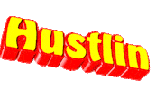 text hustling Sticker
