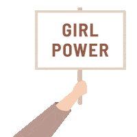 Women Power Sticker