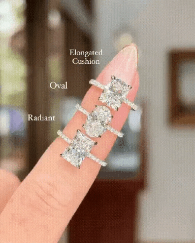ShivShambuDiamonds pudgy oval diamond radiant diamond elongated radiant GIF