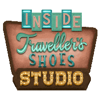 insidetravellersshoes creative studio travel blog stationery shop lifestyle blog Sticker