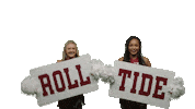 Alabama Football Cheerleader Sticker by The University of Alabama