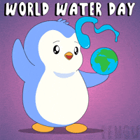 Blue Planet Water GIF by Pudgy Penguins
