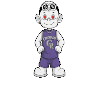 Colorado Rockies C Sticker by Zhot