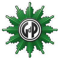 Logo Glücklich Sticker by GdP-Bezirk Bundespolizei |  Zoll