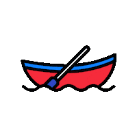Boat Barco Sticker