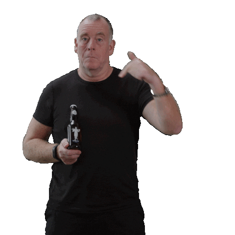 Biertje Sticker by Ron Blaauw